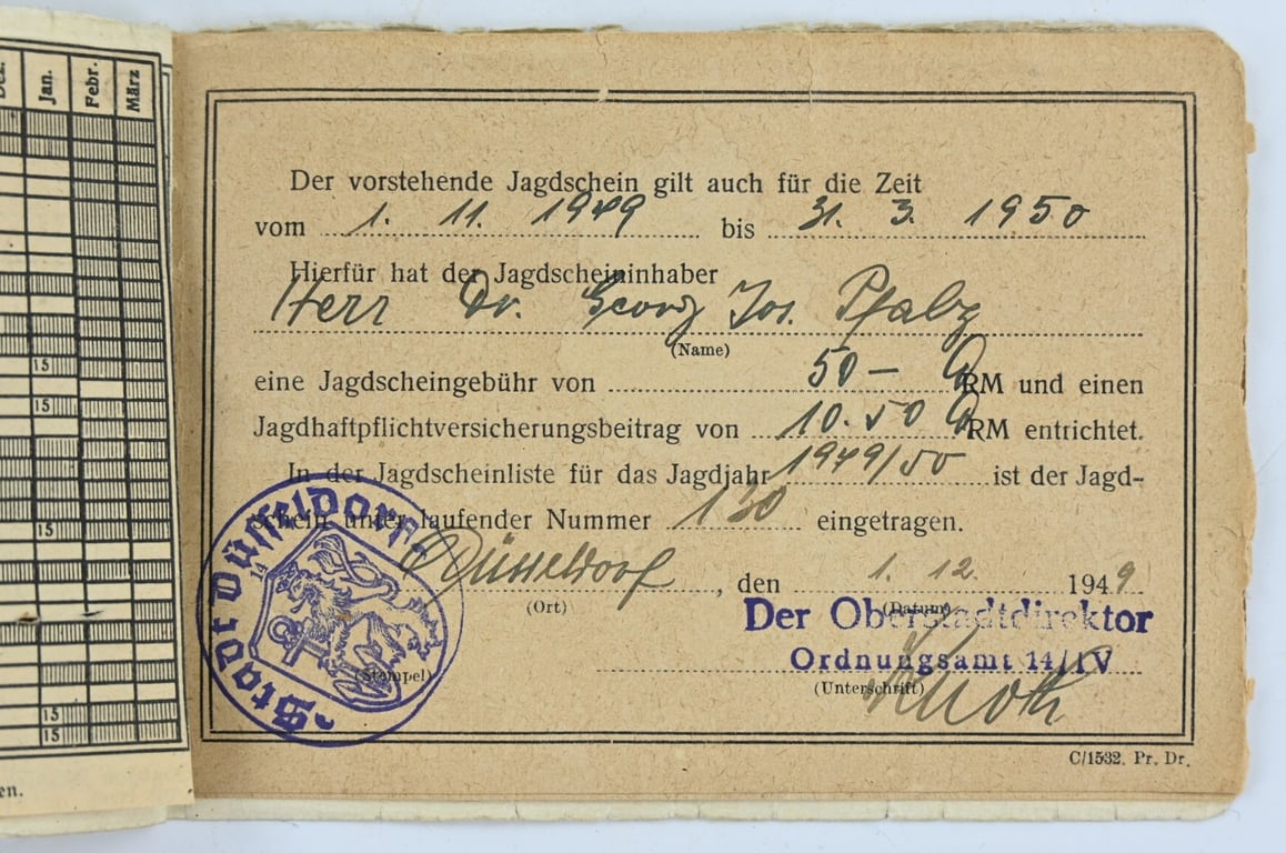 German Third Reich Hunting