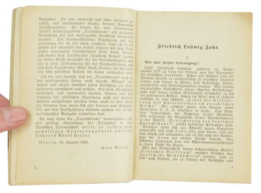 German Book 'Deutschkunde' 1934