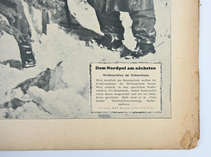 German Berliner Illustrierte Zeitung Newspaper December 1941