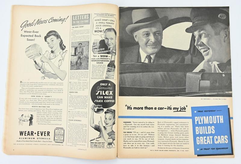 US WW2 Life Magazine August 1944 'Kelso C. Horne'
