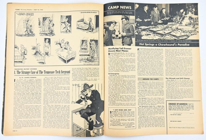 US WW2 Yank Magazine May 18,1945