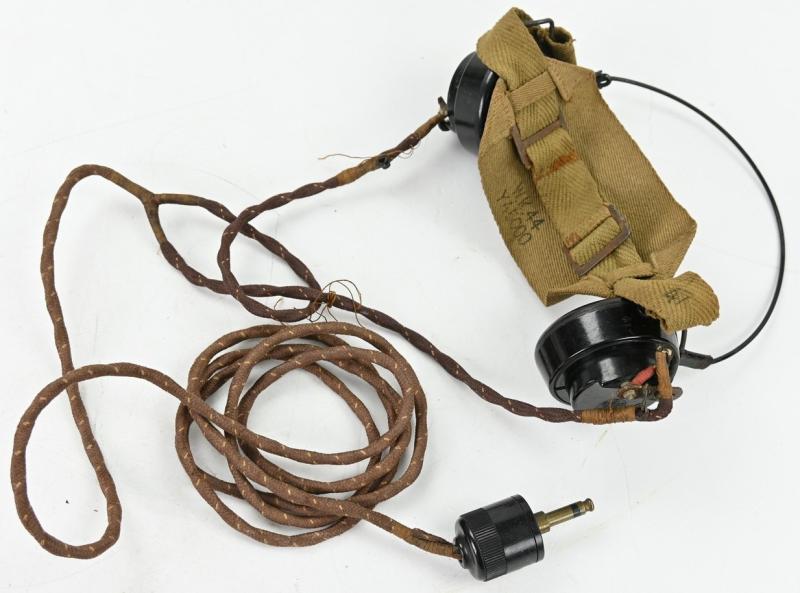British WW2 Wireless 38 Headphone DRL No.5 1944