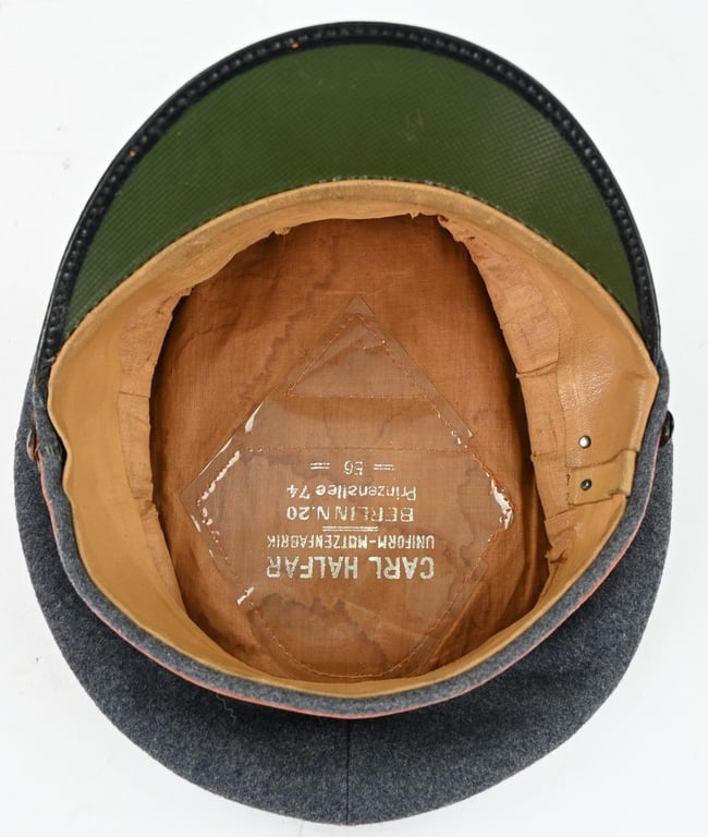German LW EM/NCO Visor Cap 'Aufklärungsfliegerschule Hildesheim'