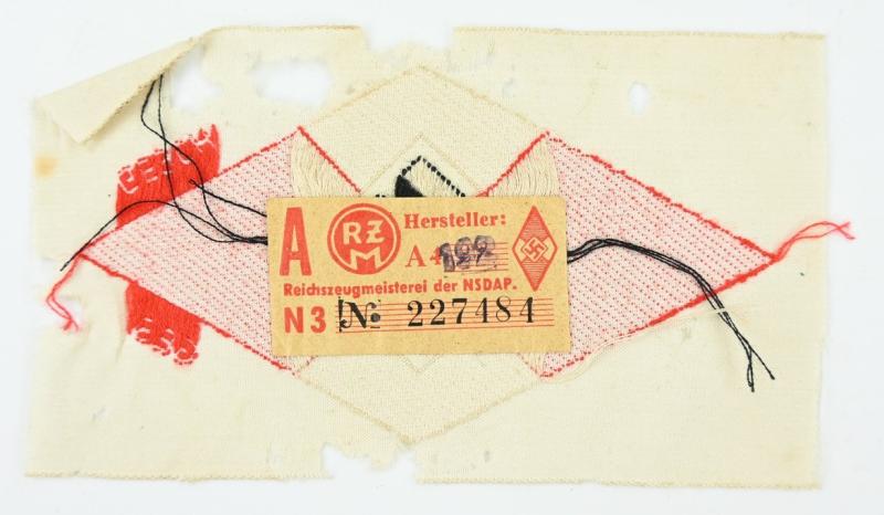 German HJ/BDM Sleeve Diamond