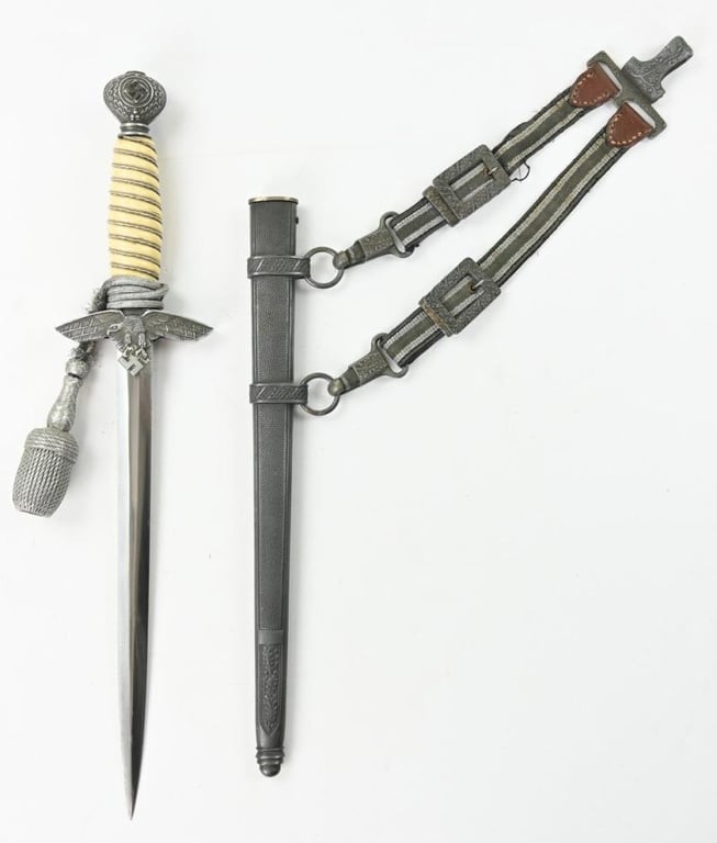 German LW Officer Dagger with Hanger 'WKC'
