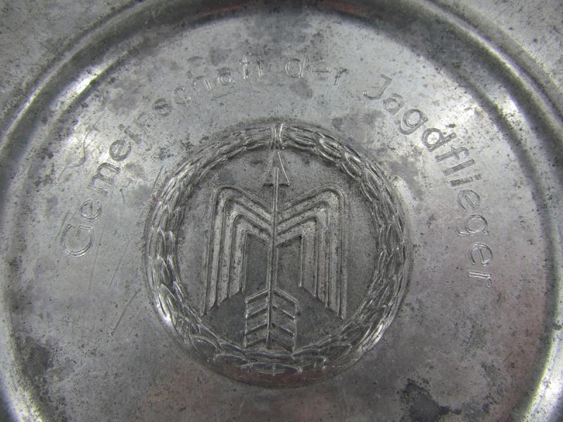 Luftwaffe Air force community of fighter pilots Plate