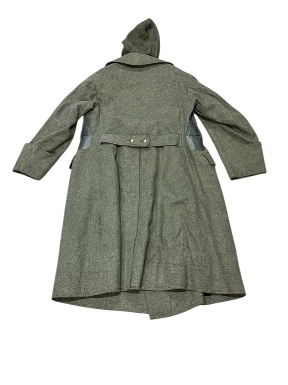 German Wehrmacht (Heer)" Wachmantel"  Rabbit skin lining.