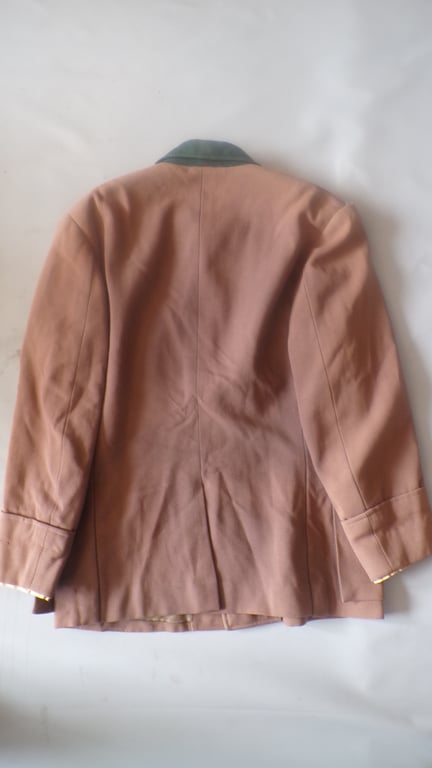 General's Tunic in Tan Fabric, made in Paris