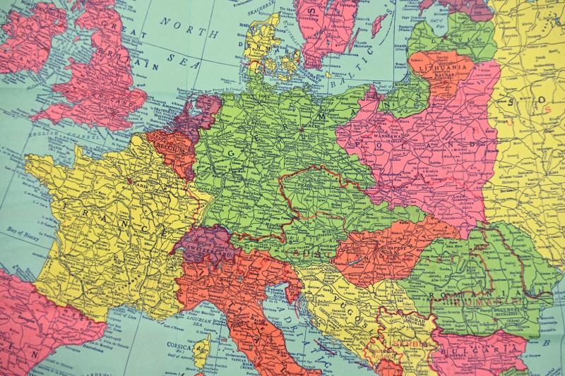 US WW2 Period War Map