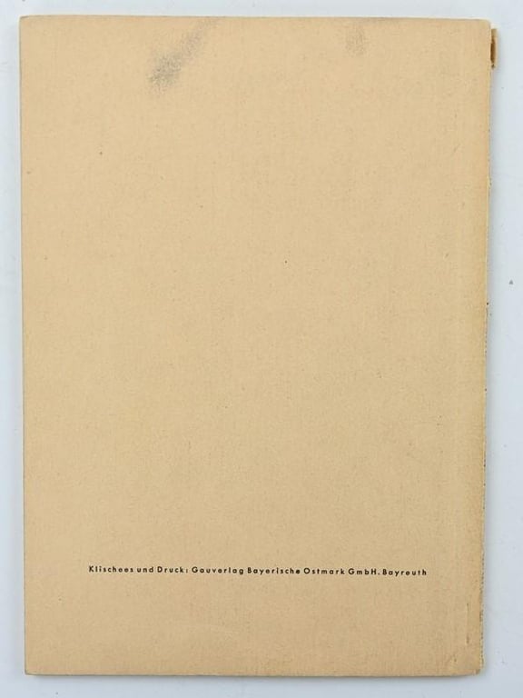 German Third Reich Era Booklet 'Stenografenschaft' 1936
