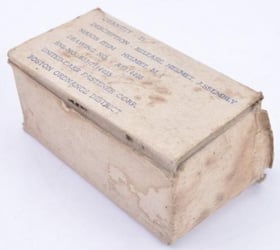 US WW2 Box of M1 Helmet Quick Release...