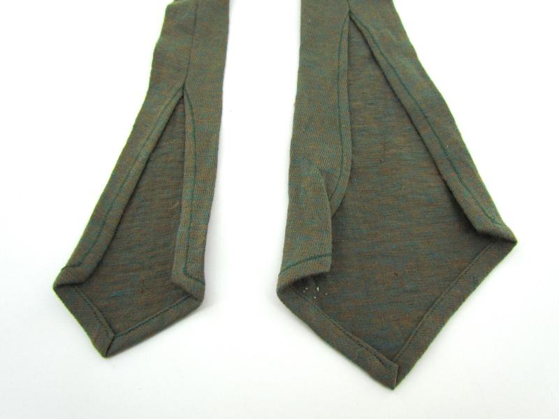 WW2 Era Green Necktie for Police