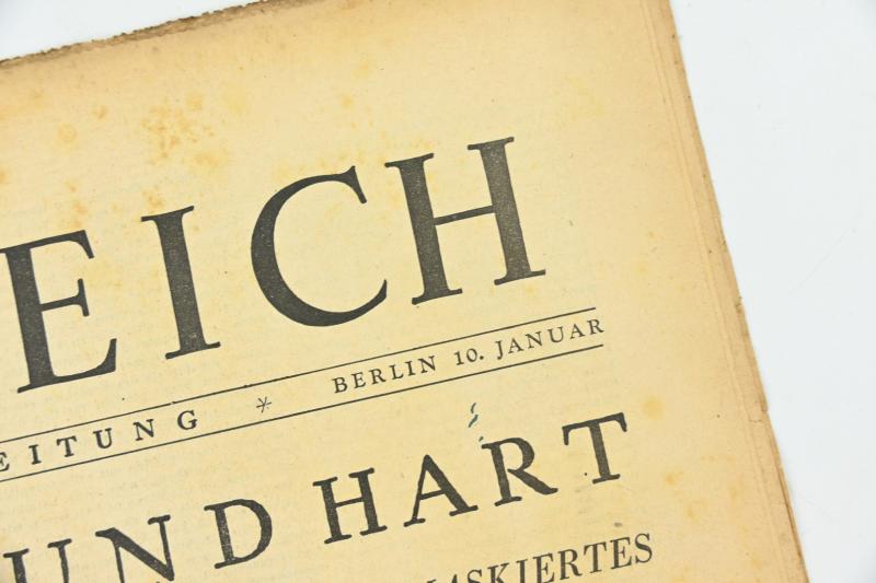 German Newspaper “Das Reich” 10 January 1943