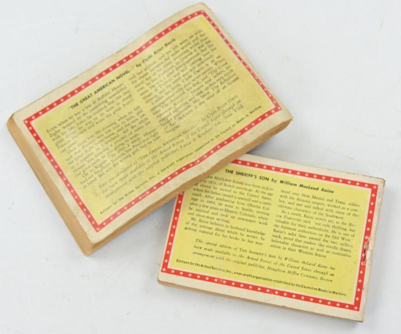 US WW2 Soldier Pocket Books