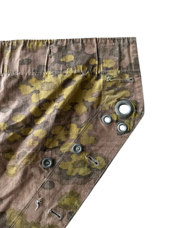 WWII German Waffen SS Zeltbahn Oak Leaf pattern