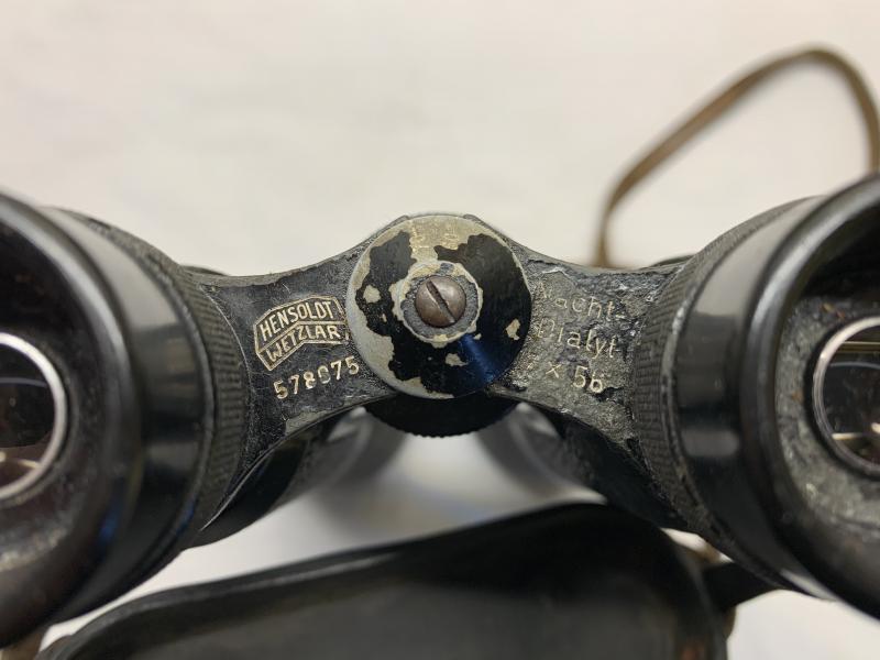 Early-War German Binoculars 7x56 -Hensoldt Wetzlar-