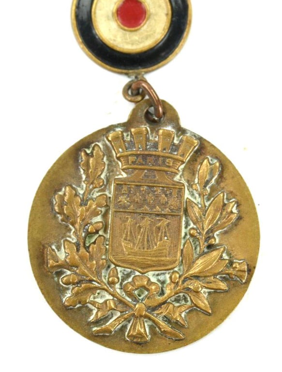 German WH Keychain 'Occupation of Paris 1940'