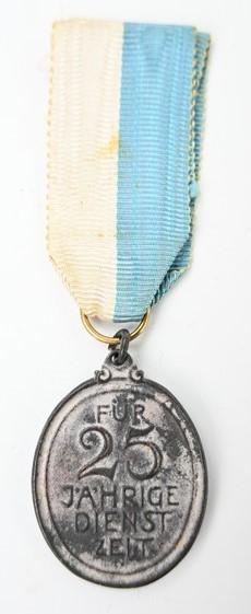 Bayern Feuerwehr für 25 Dienstjahre Medaille