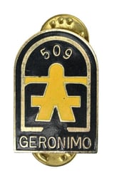 US Army 509th Airborne Infantry Regiment DUI Unit...