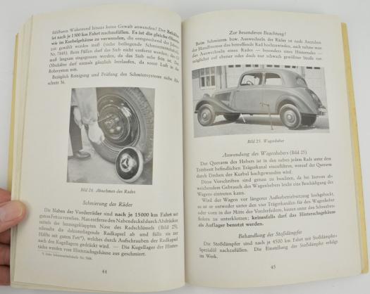 German Third Reich Era Mercedes Type 170V Manuel