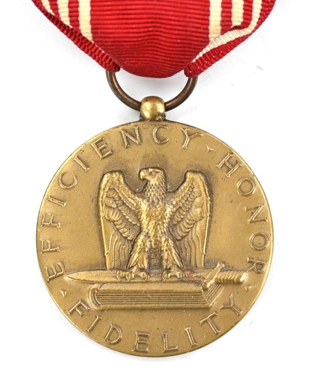 US WW2 Good Conduct Medal 'Sidney L. Siegel'