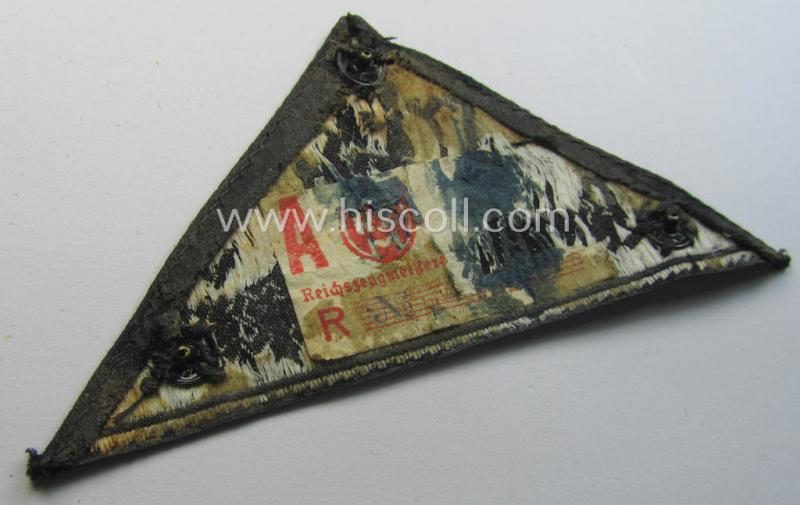 'BDM' ('Bund Deutscher Mädel') district-triangle (ie. 'Gebietsdreieck') entitled: 'West Ruhr-Niederrhein'