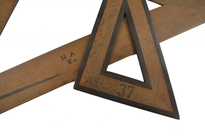 German set of Degrees Triangles