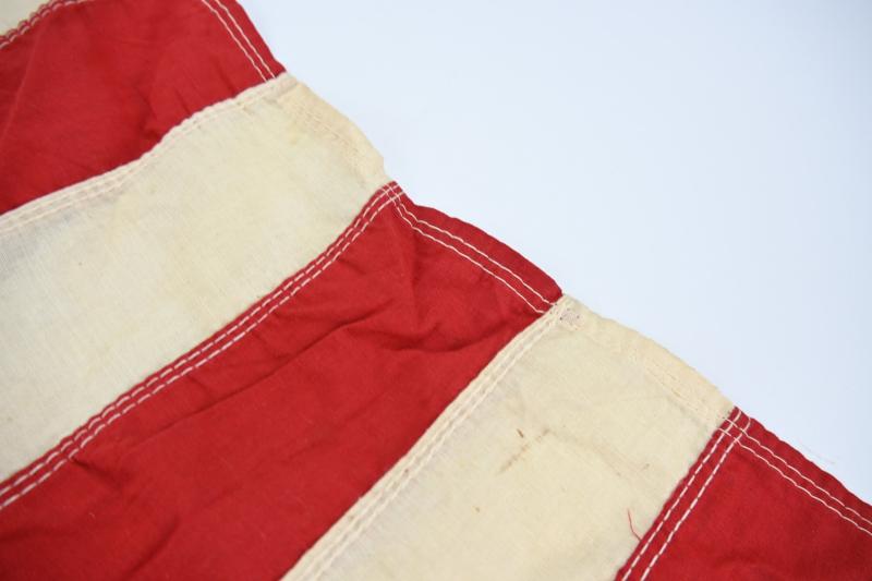 US WW2 48 Star Stars and Stripes Flag