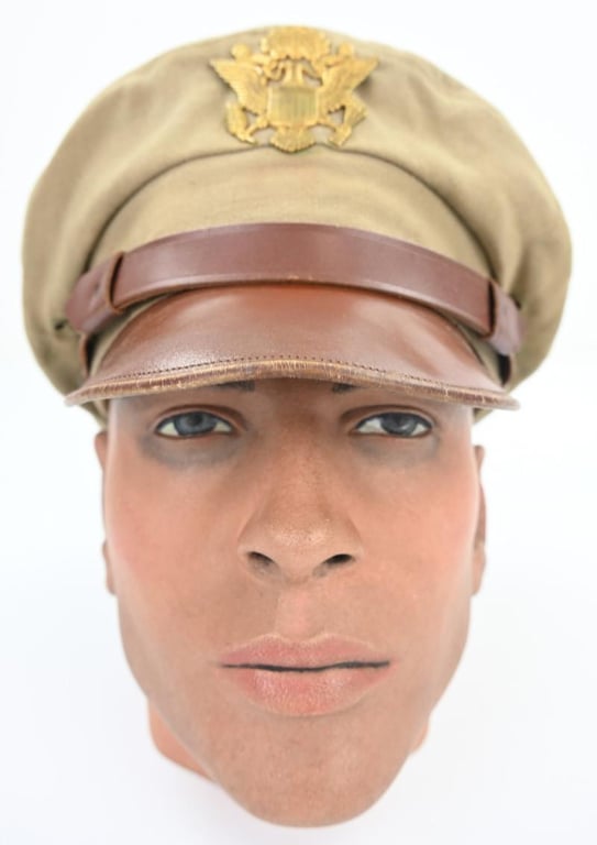 US WW2 Officer's Crusher Visor Cap
