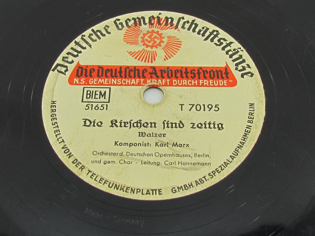 DAF / Kraft durch Freude “Deutsche Gemeinschaftstänze” 78 RPM Record – Telefunken T 70195