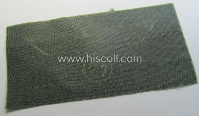 Attractive - and actually rarely seen! - WH (Heeres) breasteagle (ie. 'Brustadler für Mannschaften u. Unteroffiziere des Heeres') being of the 'last-ditch'- (ie. later-war-period-) and/or entirely 'printed'-pattern