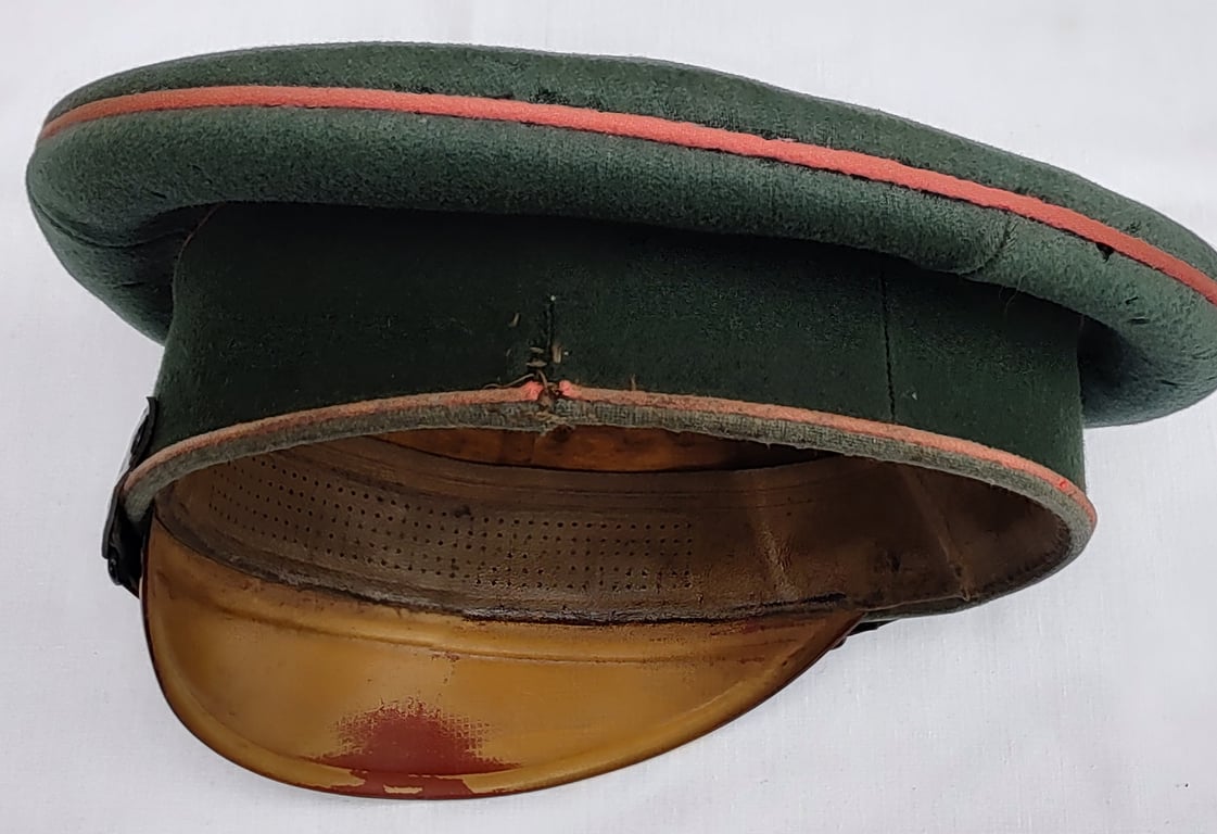 German Wehrmacht NCO Panzer Schirmmütze cap,