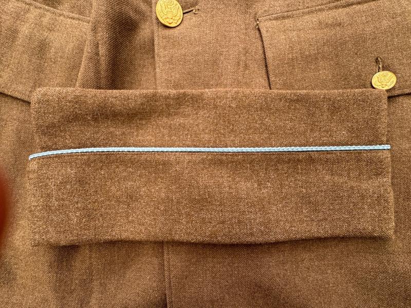 US WWII Class A Tunic Mountain Division , Trousers and Side Cap