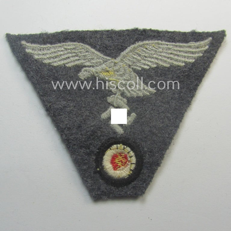 WH (Luftwaffe) so-called: 'M43-pattern'-cap-trapezoid (ie. 'Mützentrapez')