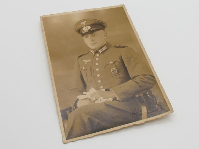 Portrait Photo of a Wehrmacht Soldier