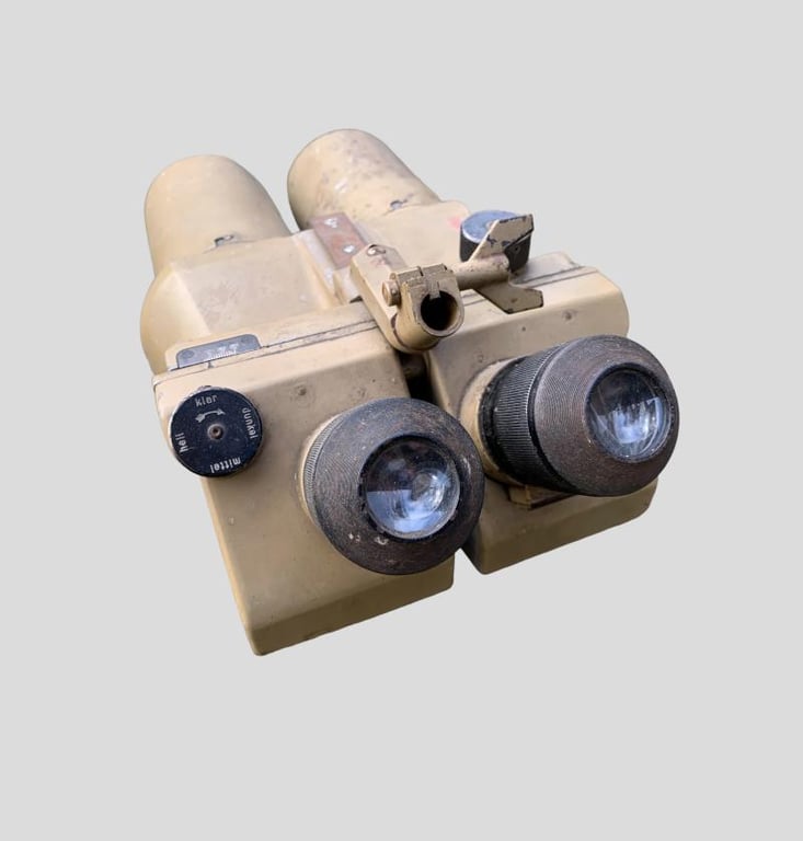 German WWII D.F. 10x80 Binoculars