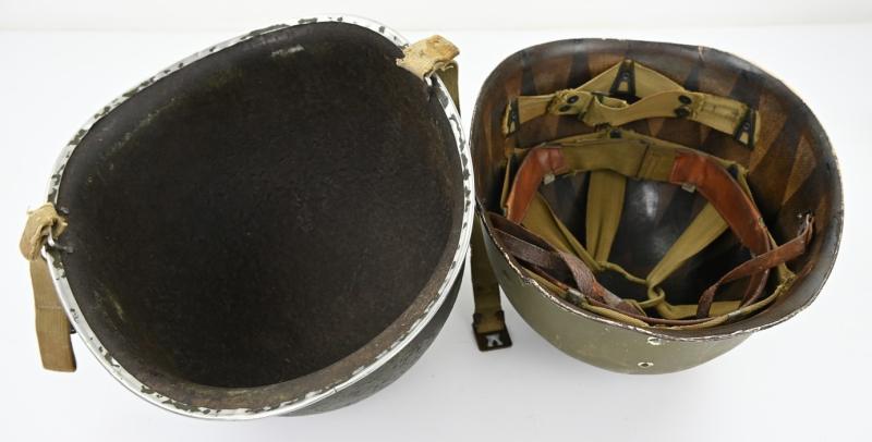 US WW2 101st Airborne Dvision 327th Glider Infantry Regiment Helmet