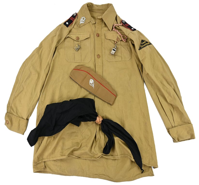 German Hitler Youth Clothing Grouping Judenberg/Steiermark