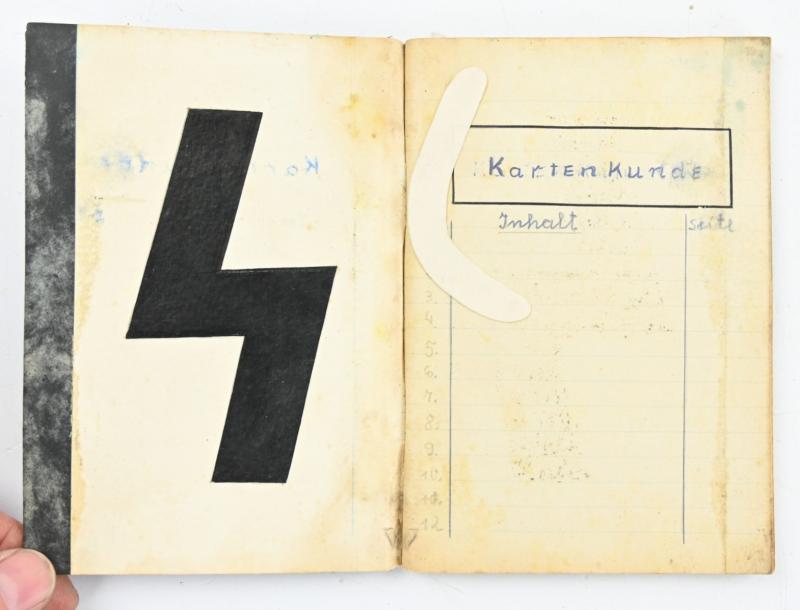 German Hitler Youth Study Notebook