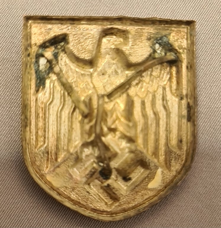 A Pair of  Tropical "Pith Helmet Shields"