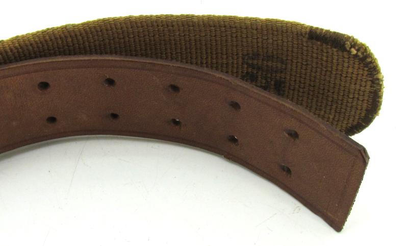 Wehrmacht tropical webbing belt 1942 ( Mint )
