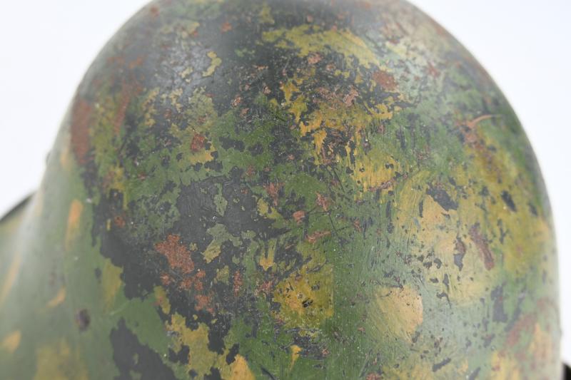 Dutch WW2 M27 Combat Helmet with KM Camo