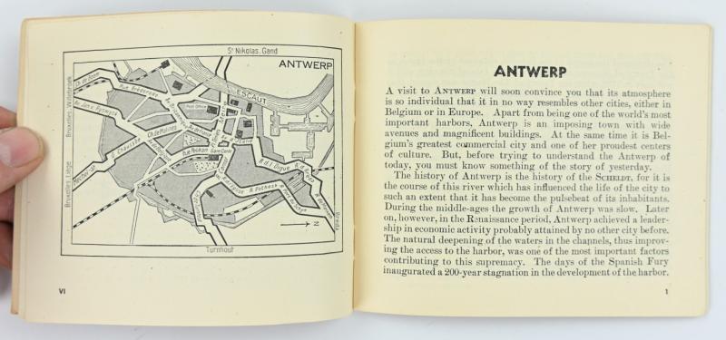 US WW2 Pocket Guide Belgium & Luxembourg