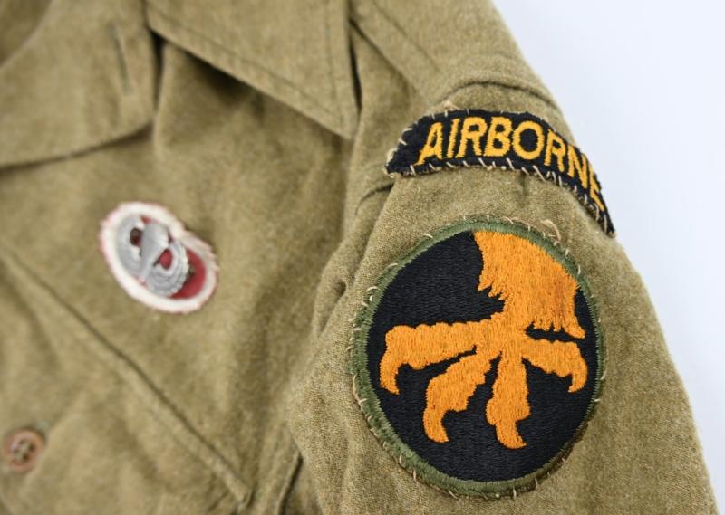 US WW2 17th Airborne Division Wool Shirt