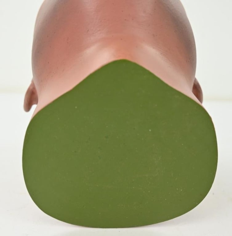 Painted Male Mannequin Head