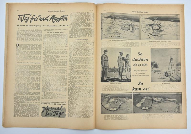 German Berliner Illustrierte Zeitung Newspaper 1942