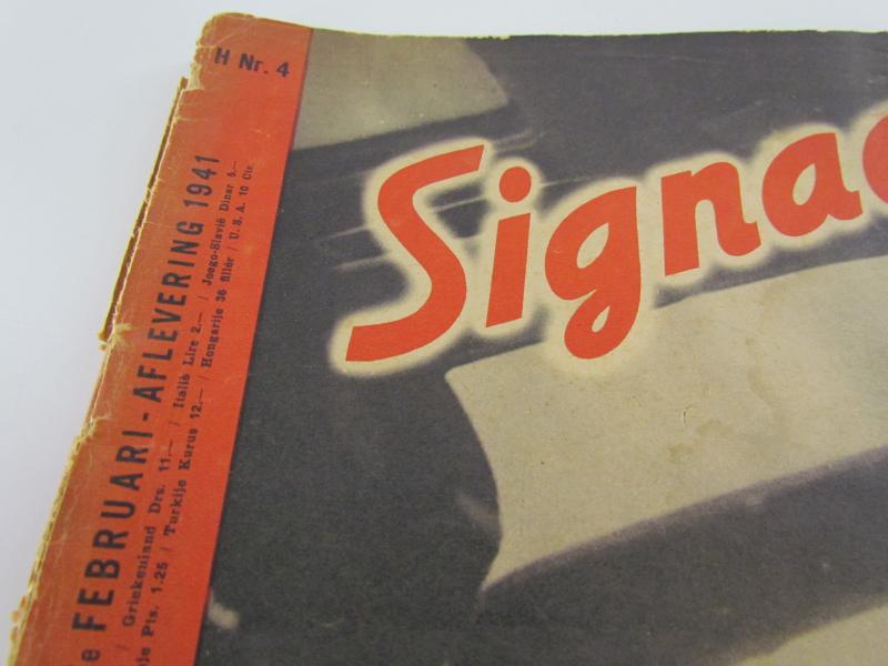 Signal German War Time magazine No 4 1941....Dutch