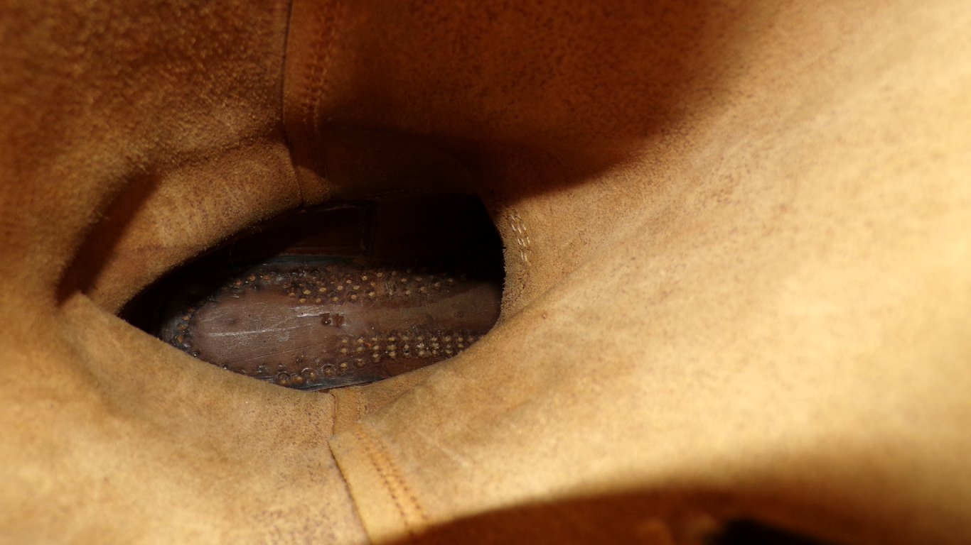 Mint Marschstiefel or "Knobelbecher" (jackboots)