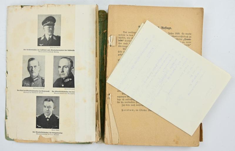 German WH Handbook "Reibert" Named to Knight's Cross Recipient 'Hans-Joachim Heinrici'