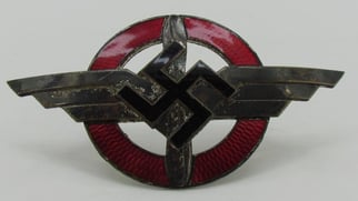 DLV Vehicle Plaque, by Wilhelm Deumer